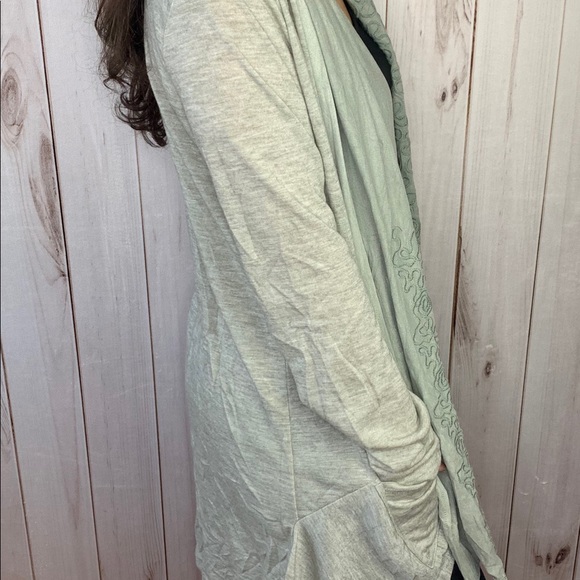 Grey handkerchief cardigan - Picture 4 of 8